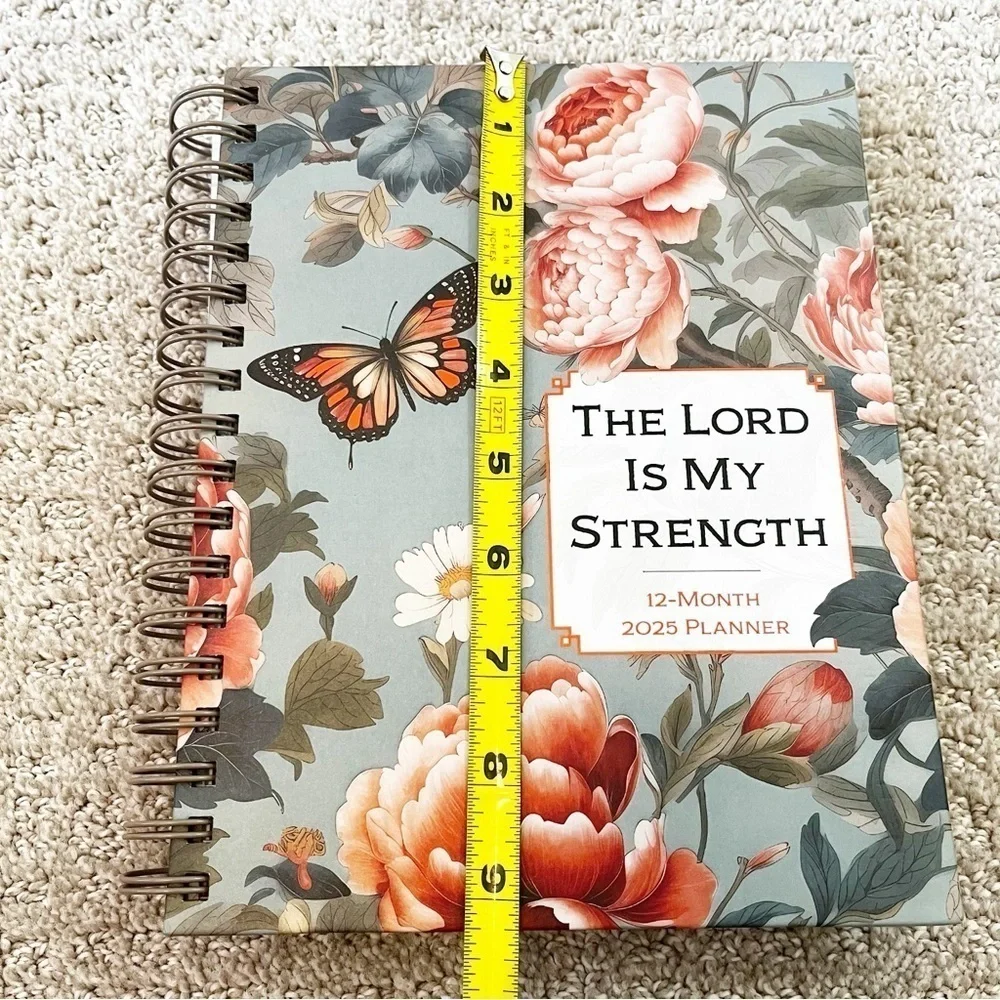 The Lord Is My Strength 2025 Planner: 12-Month Weekly Planner Calendar Religious